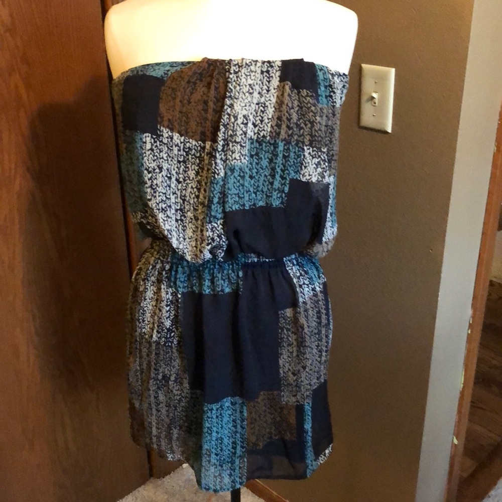 Tube top dress